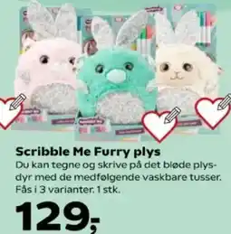 Kvickly Scribble Me Furry plys tilbud