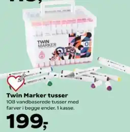 Kvickly Twin Marker tusser tilbud