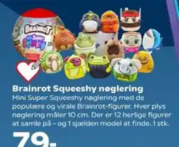 Kvickly Brainrot Squeeshy nøglering tilbud