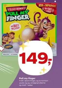Kvickly Pull my finger tilbud