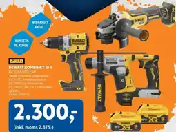 Davidsen DEWALT Kombisæt 18 v tilbud