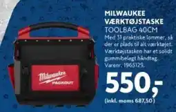 Davidsen MILWAUKEE Værktøjstaske tilbud