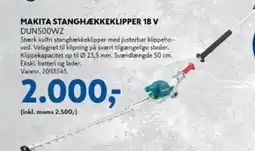 Davidsen MAKITA Stanghækkeklipper 18 v tilbud