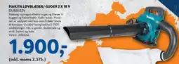 Davidsen MAKITA Løvblæser/-suger 2 x 18 v tilbud