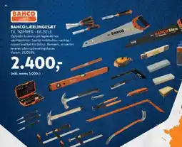 Davidsen BAHCO Lærlingesæt tilbud