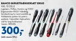 Davidsen BAHCO Skruetrækkersæt ergo tilbud
