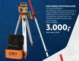 Davidsen GEO Fennel rotationslaser tilbud