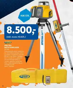 Davidsen SPECTRA rotationslaser ra tilbud