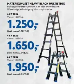 Davidsen Materielhuset heavy black multistige tilbud