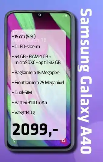 LabTech Data Samsung Galaxy A40 tilbud