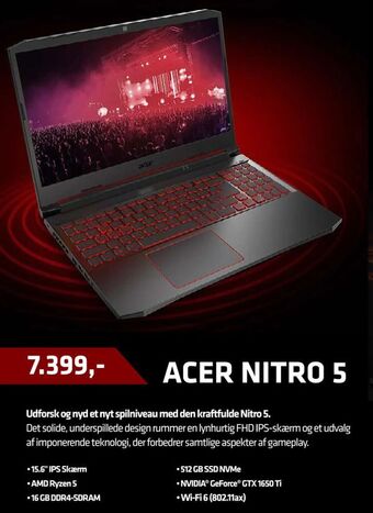 LabTech Data Acer nitro 5 tilbud