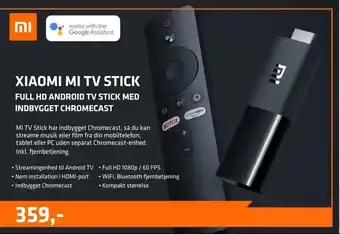 LabTech Data Xiaomi mi tv stick tilbud
