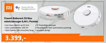 Xiaomi Roborock S5 Max robotstøvsuger 0,46 L Poseløs