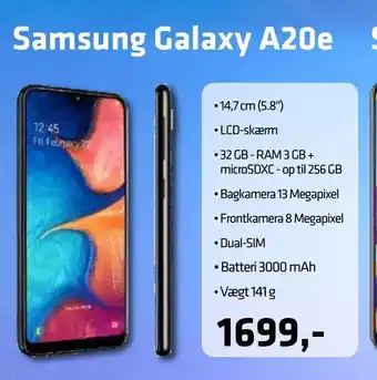 Samsung Galaxy A20e