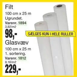 Harald Nyborg Glasvæv, DKK 229 tilbud