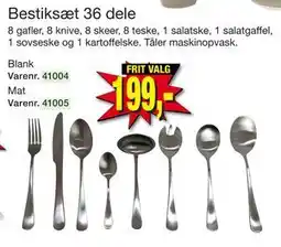 Harald Nyborg Bestiksæt 36 dele, DKK 199 tilbud