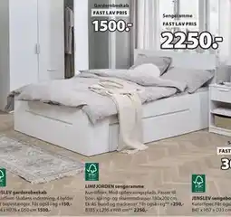 JYSK LIMFJORDEN sengeramme, DKK 2250 tilbud