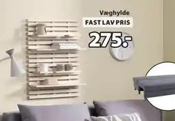 JYSK KETTINGE væghylde, DKK 275 tilbud