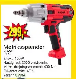 Harald Nyborg Møtriksspænder 1/2”, DKK 299 tilbud
