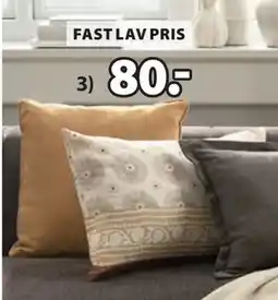JYSK HORNFIOL pyntepude, DKK 80 tilbud