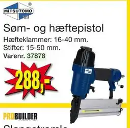Harald Nyborg Søm- og hæftepistol, DKK 288 tilbud