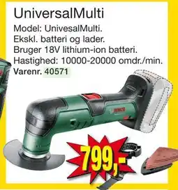 Harald Nyborg UniversalMulti, DKK 799 tilbud