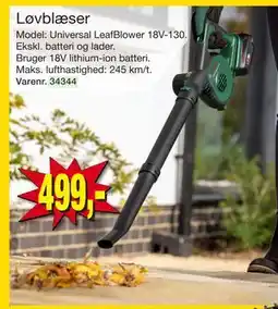 Harald Nyborg Løvblæser, DKK 499 tilbud