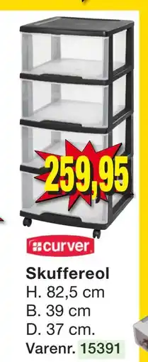 Harald Nyborg Skuffereol, DKK 259.95 tilbud