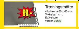 Harald Nyborg Træningsmåtte, DKK 99 tilbud