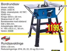 Harald Nyborg Bordrundsav, DKK 1199 tilbud