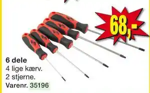 Harald Nyborg Skruetrækkersæt, DKK 68 tilbud