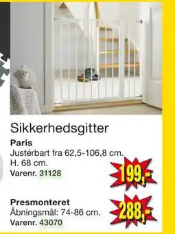 Harald Nyborg Sikkerhedsgitter tilbud