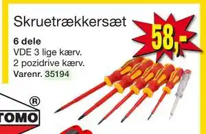 Harald Nyborg Skruetrækkersæt, DKK 58 tilbud