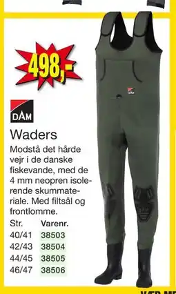 Harald Nyborg Waders, DKK 498 tilbud
