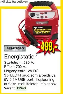 Harald Nyborg Energistation, DKK 499 tilbud
