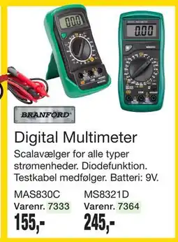 Harald Nyborg Digital Multimeter tilbud