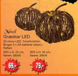 Harald Nyborg Græskar LED tilbud