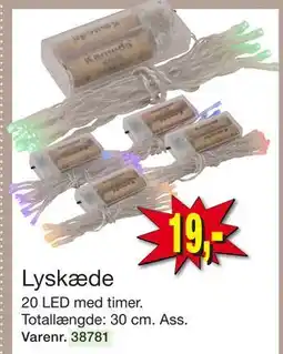 Harald Nyborg Lyskæde, DKK 19 tilbud