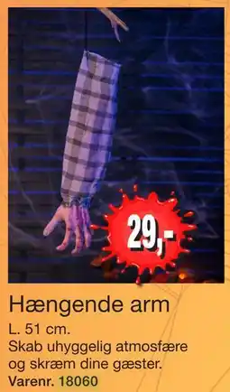 Harald Nyborg Hængende arm, DKK 29 tilbud