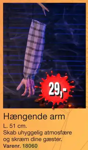 Harald Nyborg Hængende arm, DKK 29 tilbud