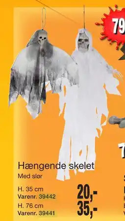 Harald Nyborg Hængende skelet tilbud
