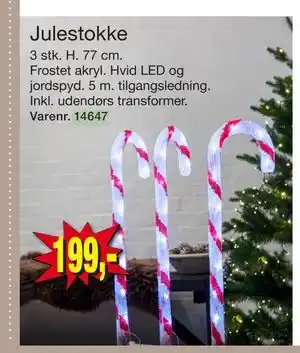Harald Nyborg Julestokke, DKK 199 tilbud