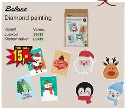 Harald Nyborg Diamond painting, DKK 15 tilbud
