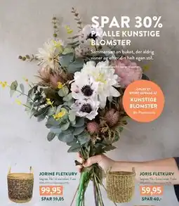Plantorama SPAR 30% PÅ ALLE KUNSTIGE BLOMSTER tilbud