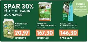 Plantorama SPAR 30% PÅ ALT TIL KANIN OG GNAVER tilbud