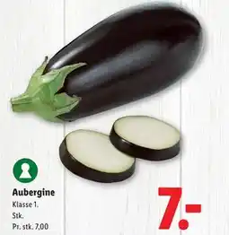 Lidl Aubergine, DKK 7 tilbud