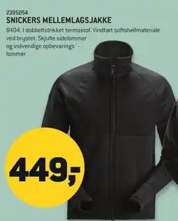 Johannes Fog SNICKERS Mellemlagsjakke tilbud