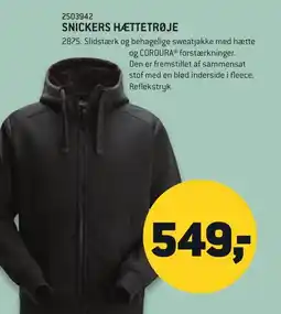 Johannes Fog SNICKERS Hættetrøje tilbud