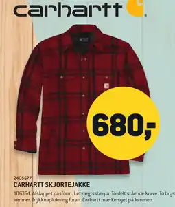 Johannes Fog CARHARTT Skjortejakke tilbud