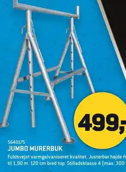 Johannes Fog JUMBO murerbuk tilbud